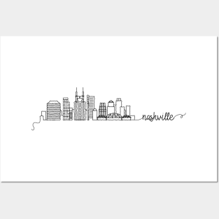 Nashville City Signature Posters and Art